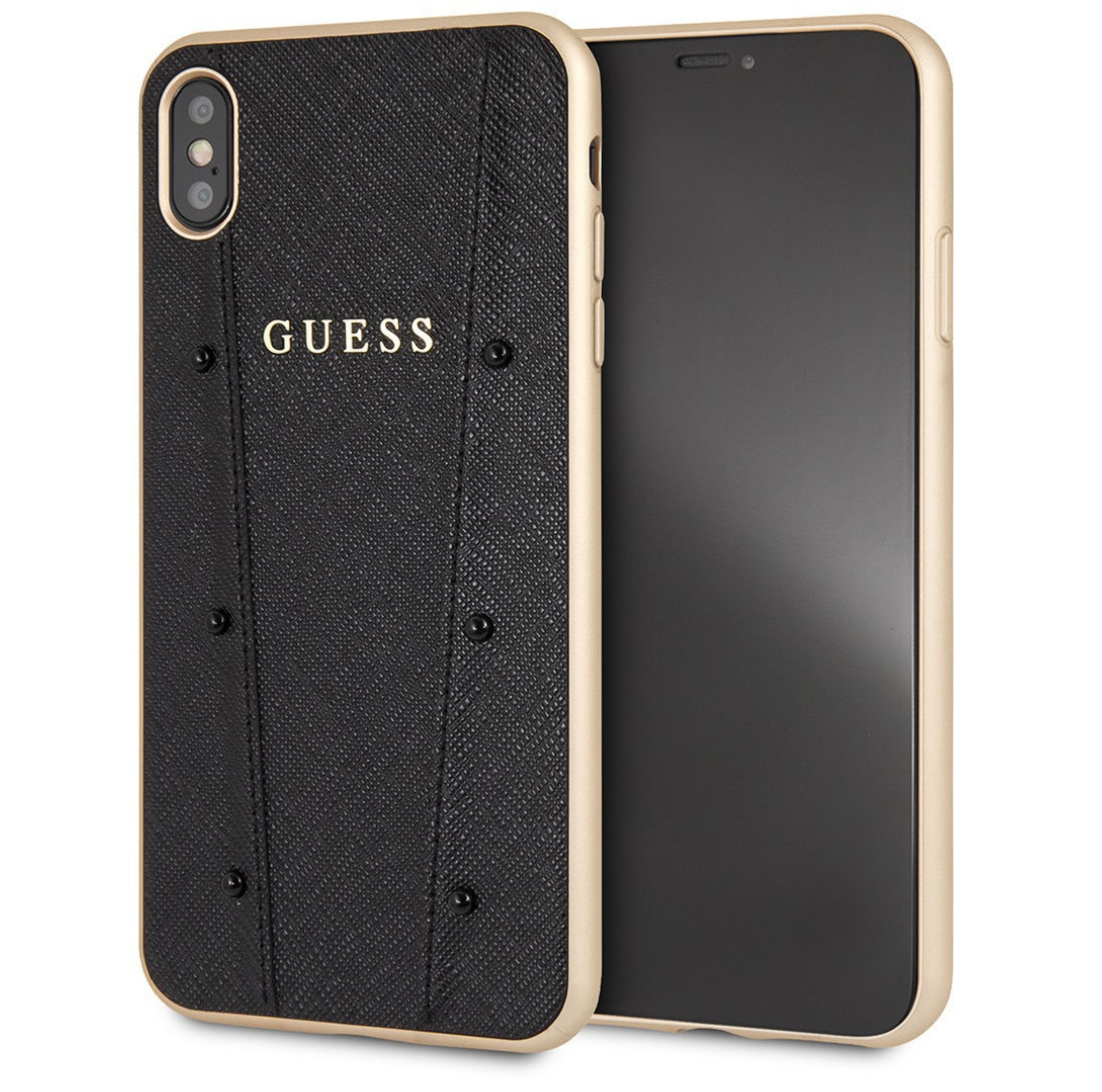 Купить Чехол Guess для iPhone XS Max KAIA collection Hard Black в Ростове